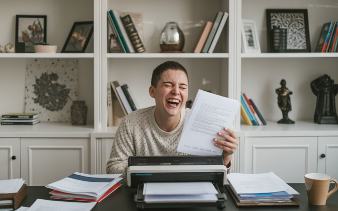 Comment modifier un document scanné tout en riant aux éclats