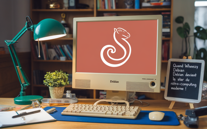 Quand wheezy debian devient la star du rétro-computing moderne !