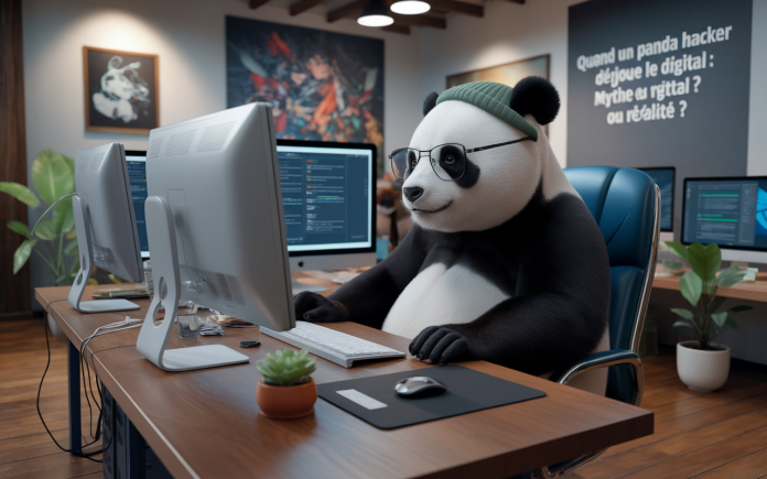 Quand un panda hacker déjoue le digital : mythe ou réalité ?