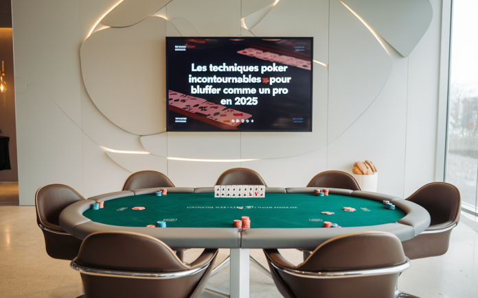 Les techniques poker incontournables pour bluffer comme un pro en 2025