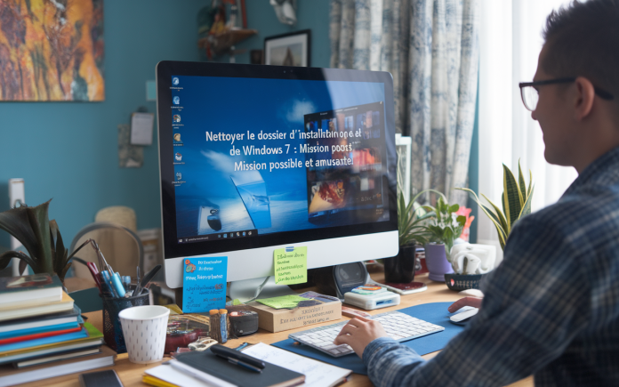 Nettoyer le dossier d'installation de Windows 7 : mission possible et amusante !