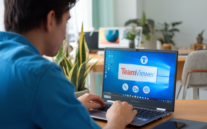 Maîtrise à distance incroyable : teamviewer prend la main comme un pro !