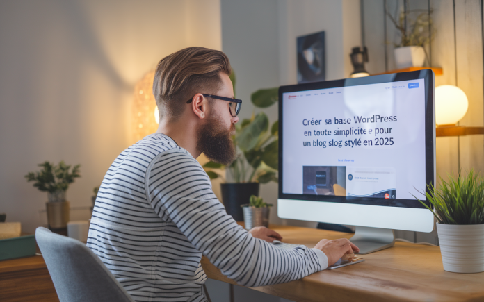 Créer sa base WordPress en toute simplicité pour un blog stylé en 2025